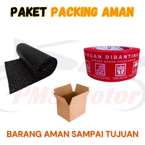 

Paket Packing 3S Motor Bubble Wrap Fragile Sticker Bikin Paketan/ Pesanan mu Lebih Aman dan Terjamin