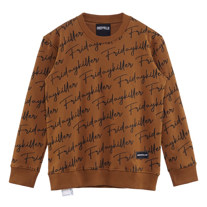 SWEATER FRIDAY KILLER | ORCY MOCCA CREWNECK