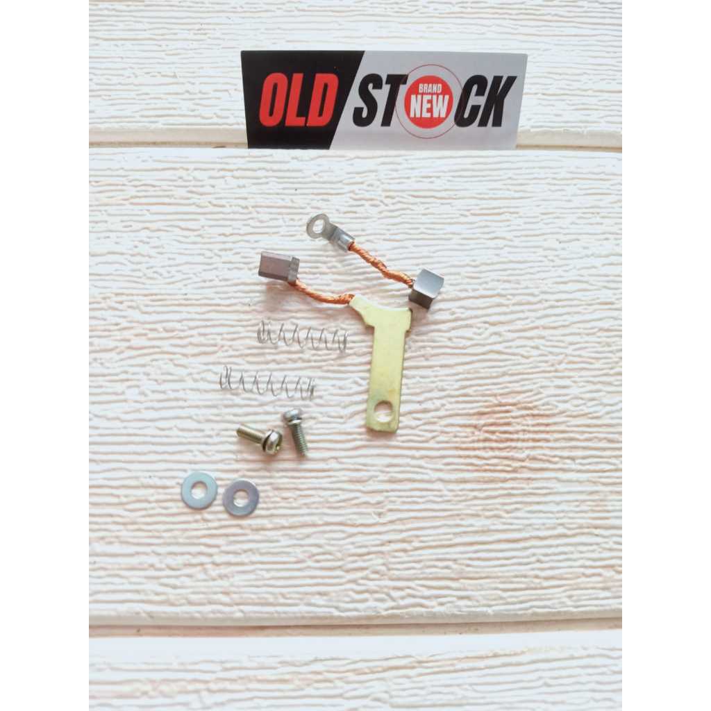 KAWASAKI KAZE CARBON BRUSH BROSTEL ARANG DINAMO STATER / STARTER NOS PARTS SUKU CADANG MOTOR