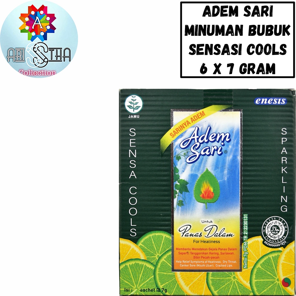 

Adem Sari Minuman Bubuk Cool Sensation 6 x 7 Gram