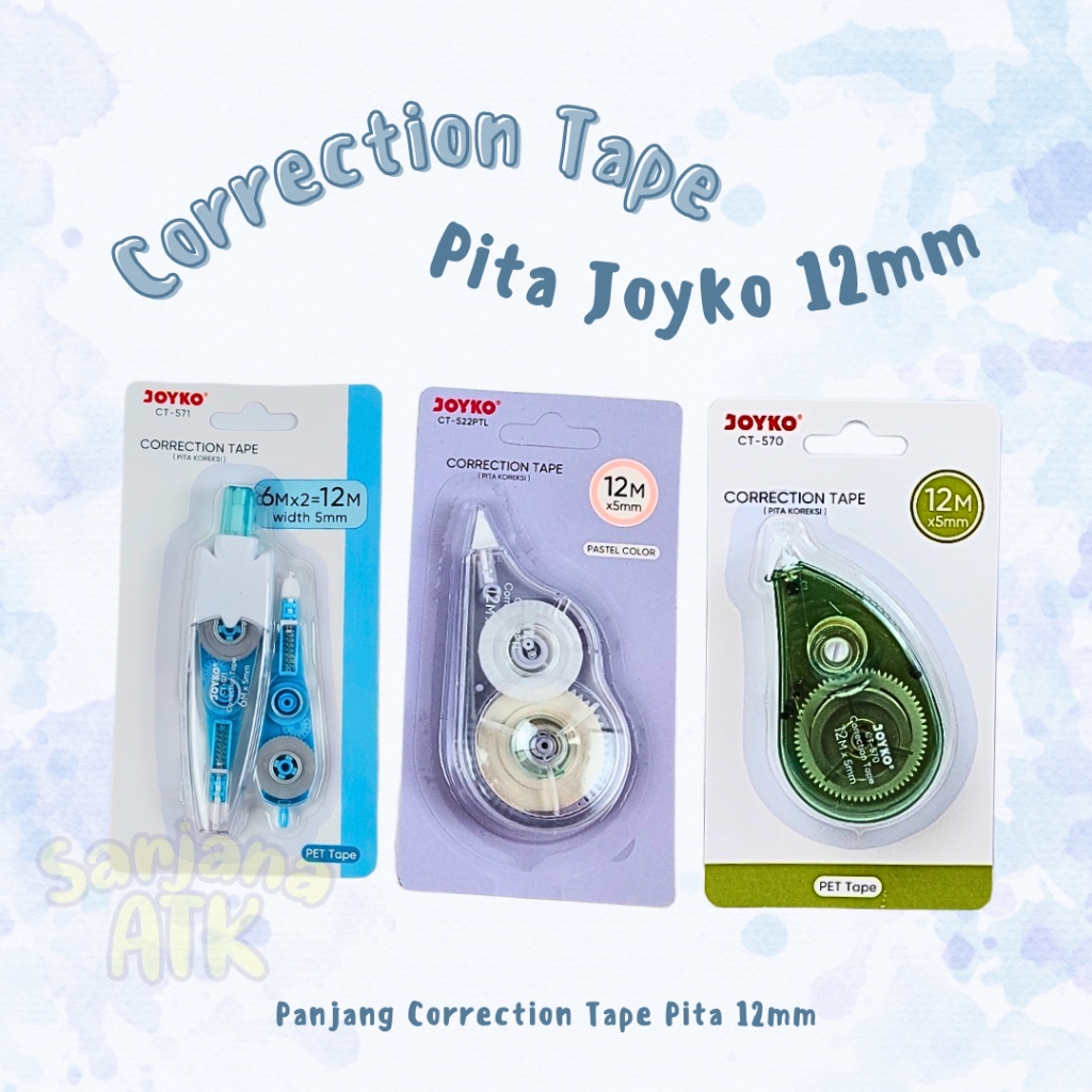 

Stipo / Tip Ex / Correction Tape Joyko CT 522