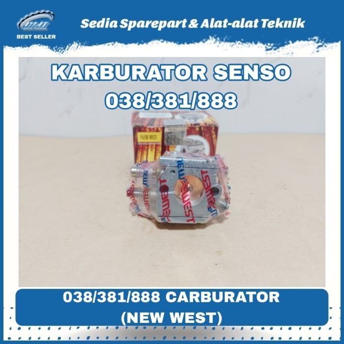 CARBURATOR CHAINSAW STIHL 038/381/888 KARBU SENSO 38 MERK NEW WEST