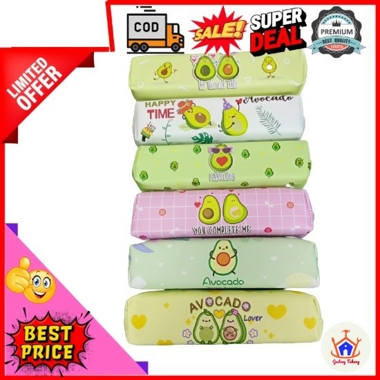 

Gudang Tukang Tempat Pensil Bolpen Alat Tulis Anti Air Motif Buah Alpukat Lucu / Kotak Pensil Stationery Lucu / Tas Pensil