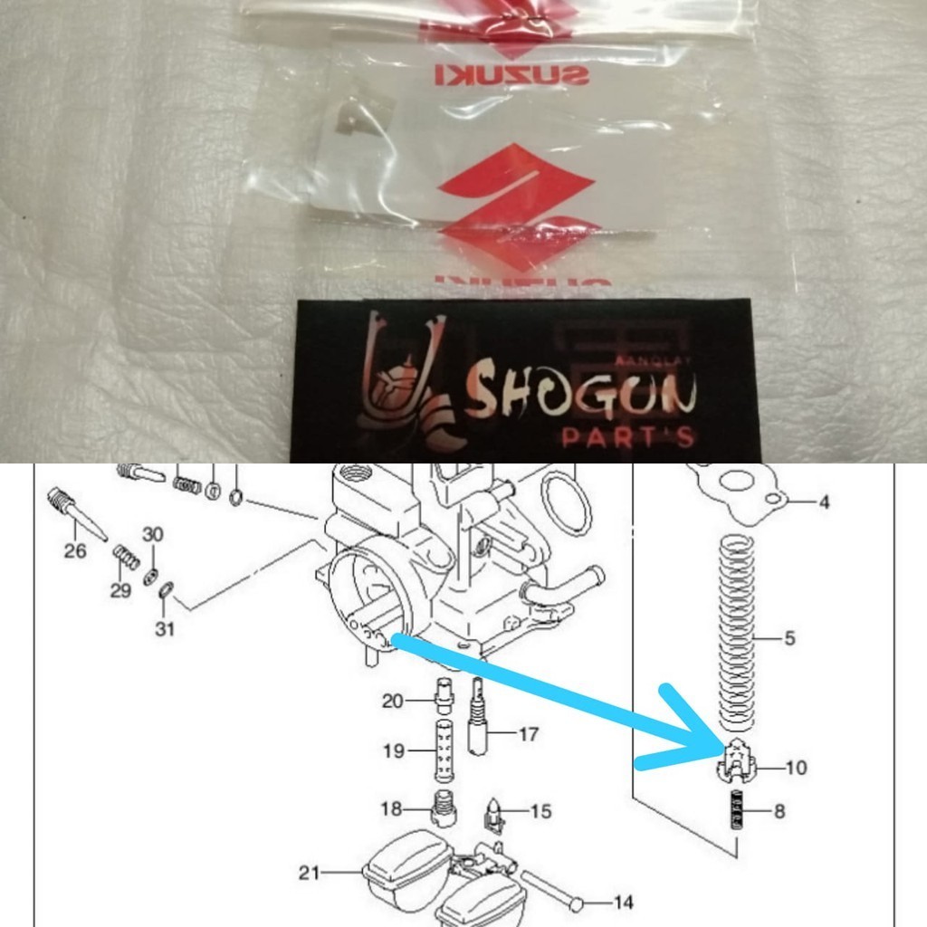Holder Per Kecil Skep Karburator Plastik Per Skep Karburator Skep Karburator Shogun