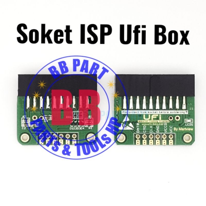 Soket Satuan ISP UFI BOX Original NEW - HANYA SOKETNYA SAJA TANPA UFI BOX - BBpart