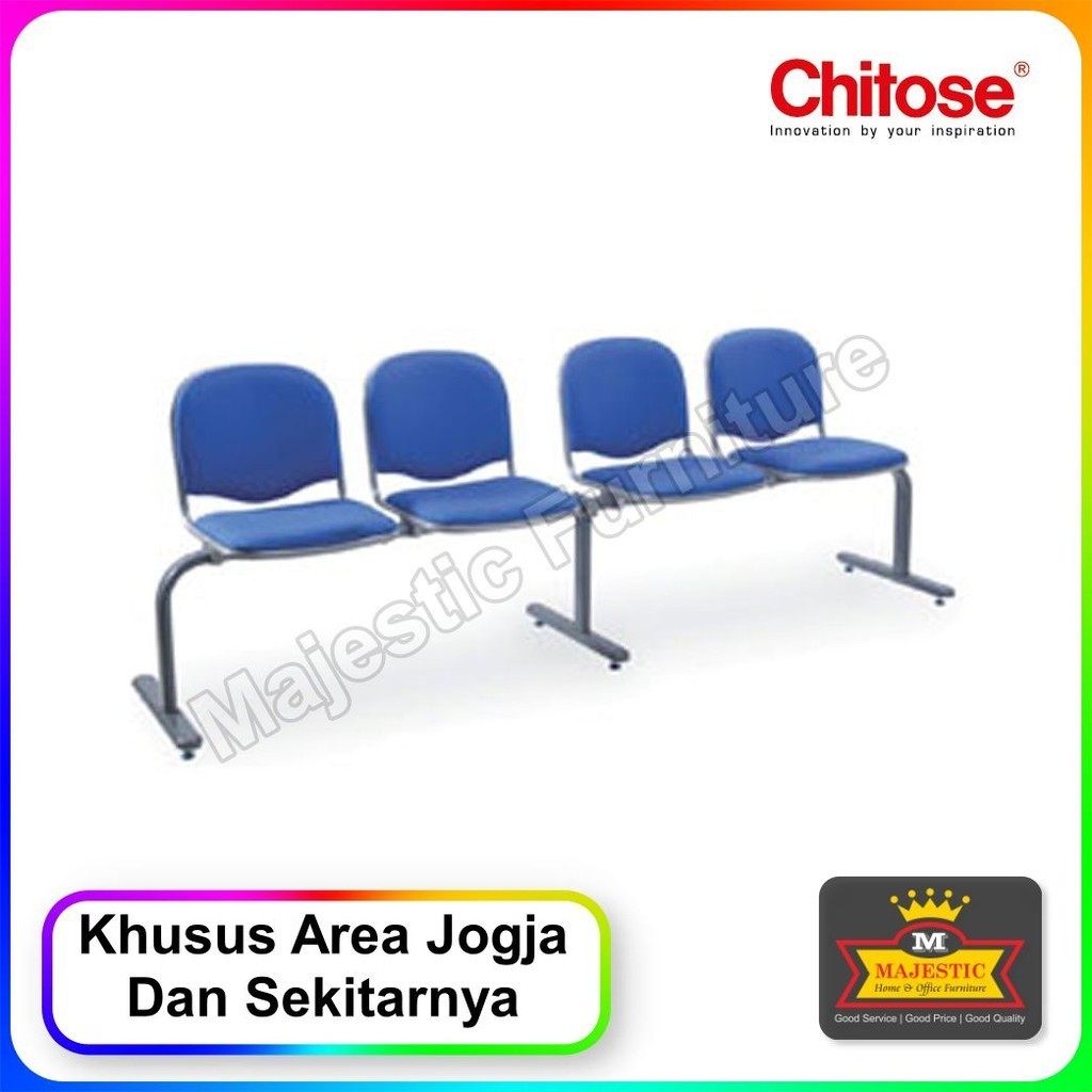 Kursi Tunggu Chitose Cavis KT-02 4 Seats - Jogja