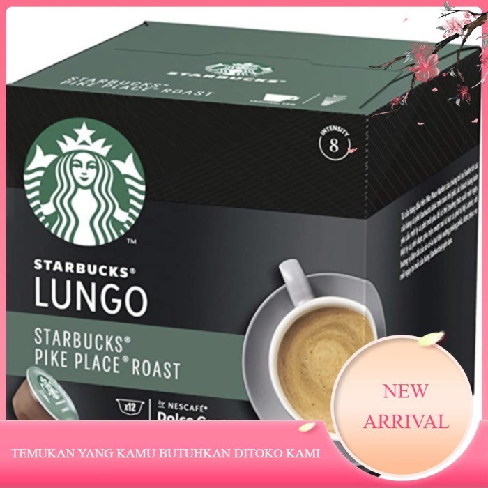 

Starbucks Lungo Pike Place Roast Nescafe Dolce Gusto 12 Capsule Coffee