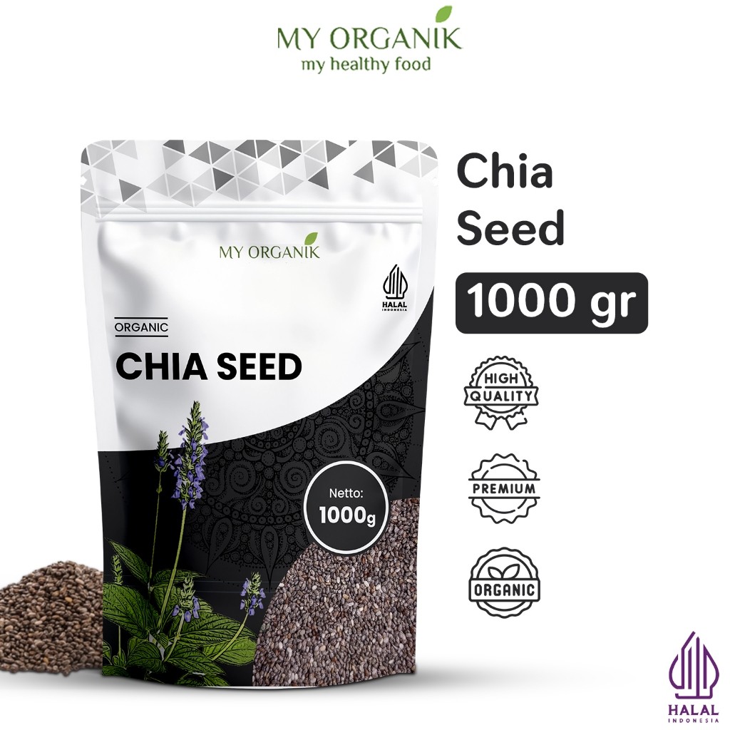 

My Organik Chiaseed Organik 1 Kg Chia Seed Premium