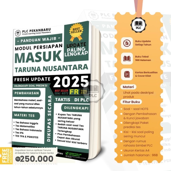 Buku Persiapan Tes Taruna Nusantara Fresh Terupdate Buku Taruna Nusantara