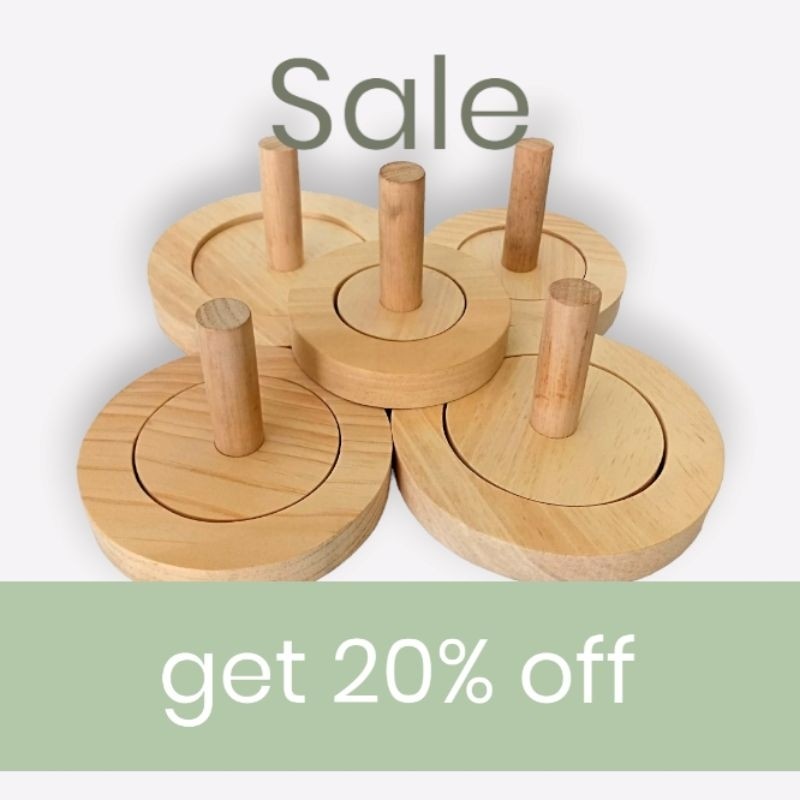 .Cetakan donat kayu jati bentuk ring /cetakan donat bomboloni 6cm-7cm-8cm-9cm-10cm