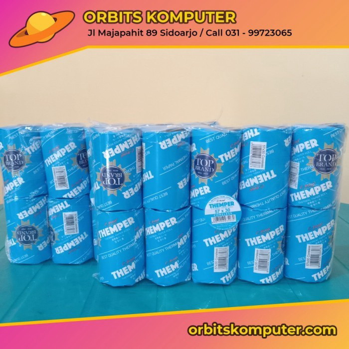 

E-PRINT THEMPER PAPER ROLL 57x30 EDC KERTAS THERMAL