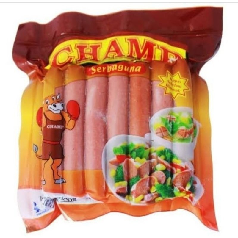 

WP - CHAMP SOSIS SAPI KEMASAN 150GR