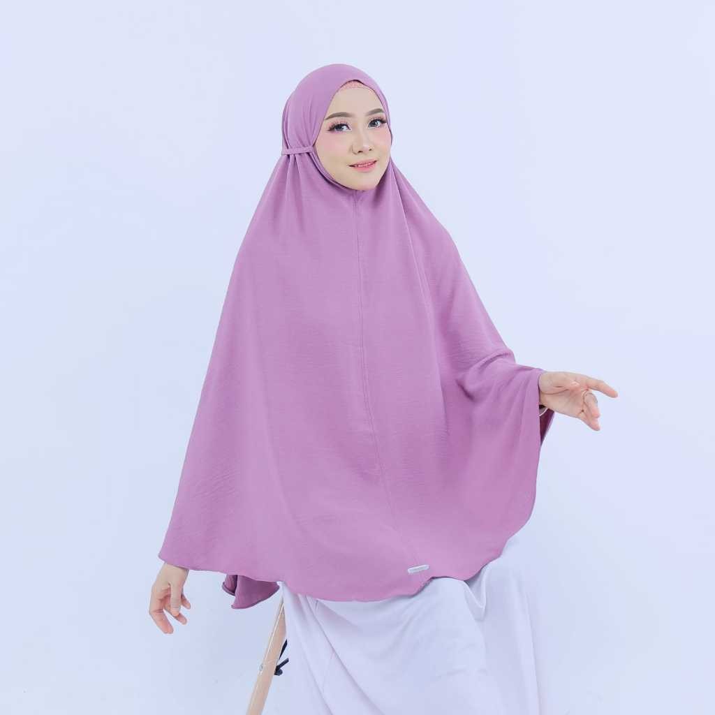 Hijab Khimar Crinkle Jumbo Non Pet XXL