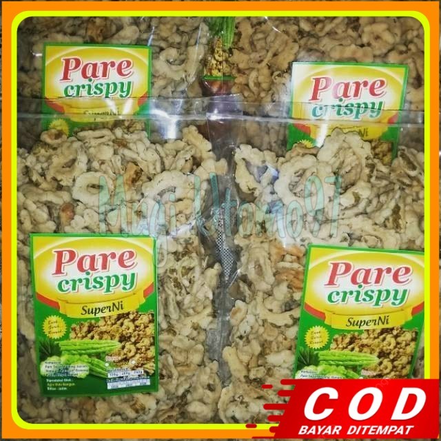 

Keripik pare 1 kilogram Sehat Nagihi Camilan Pare crispy