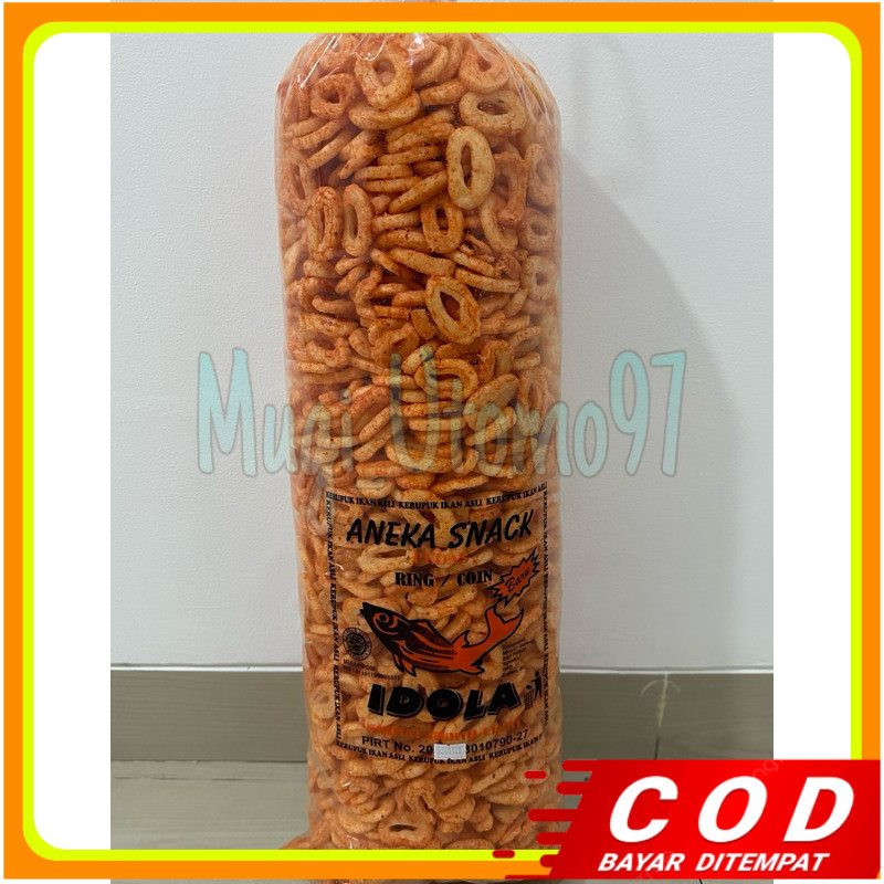 

Kerupuk Ring Pedas Rasa Balado 1000 gr
