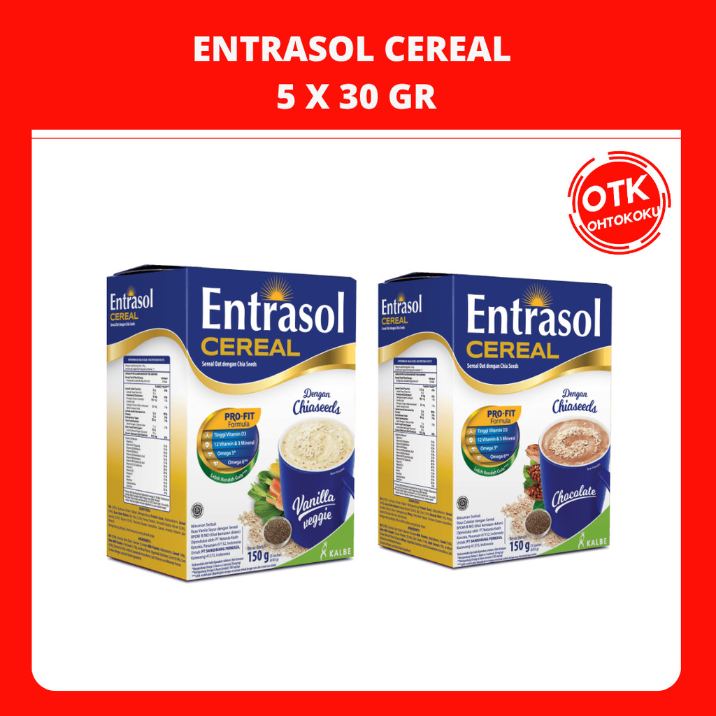 

Entrasol Sereal Quick Strart - 5 Sachet 30gr