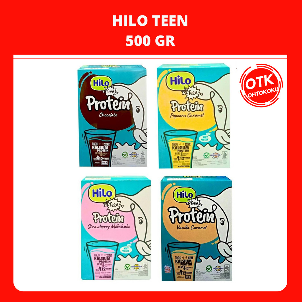 

HiLo Teen 500 gr - Susu Tinggi Kalsium Lebih Rendah Lemak