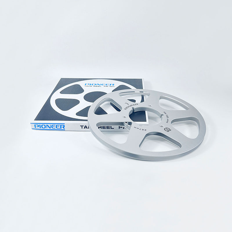 

New Analog Audio 10.5" X ¼” Metal Tape Reel -NAB HUB Open Reel Audio Aluminum Takeup Reel By Pioneer