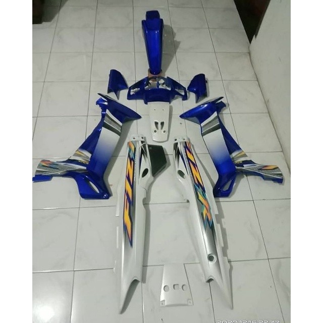 PAKET FULLSET BODY HALUS FIZ R BIRU PUTIH BODY SET FIZ R BIRU PUTIH