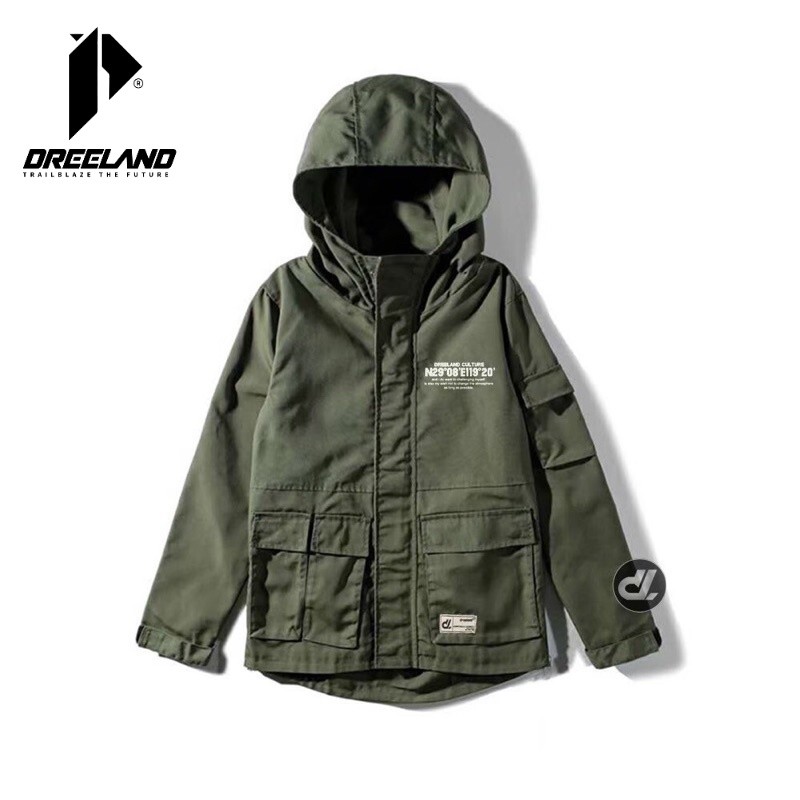 Dreeland Jacket Parka Force Emerald Green