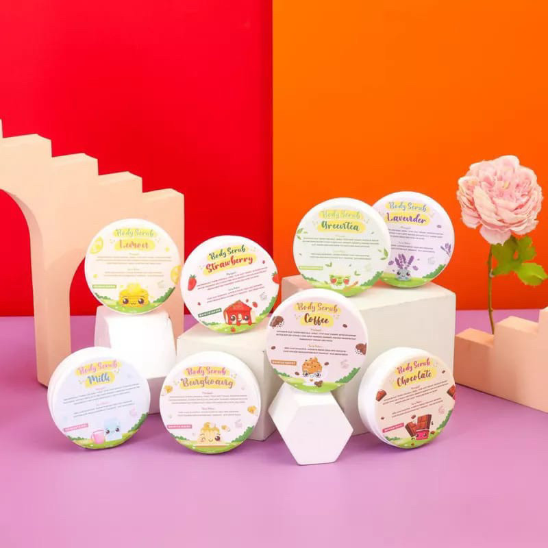 ✅INSTANT TERCEPAT COD BODY SCRUB LULUR ALA SALON 100GR /LULUR BADAN