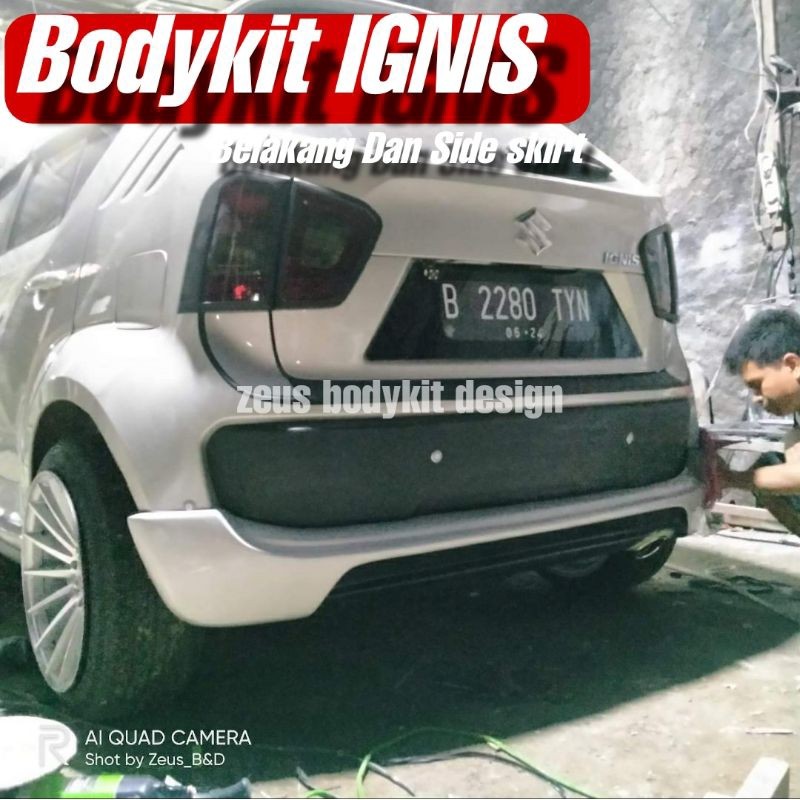 Bodykit Ignis Belakang Dan Side Skirt