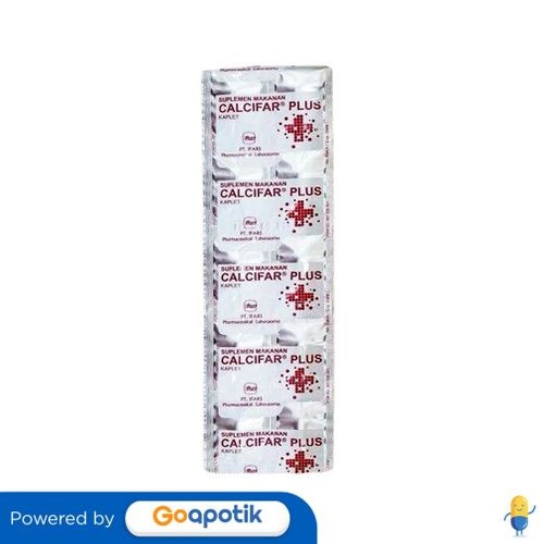 Vitamin Calcifar Plus Strip 10 Kaplet