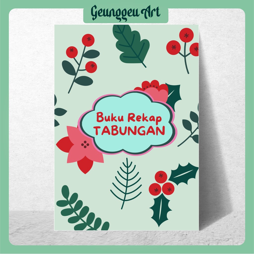 

BUKU REKAP TABUNGAN HARIAN MINGGUAN BULANAN NON-CUSTOM
