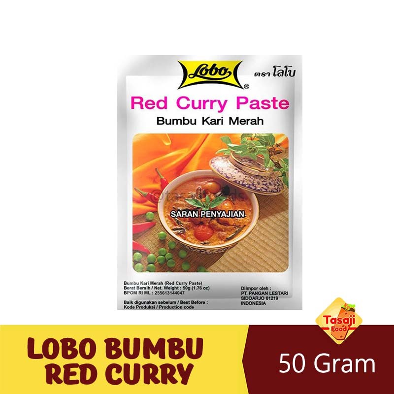 

Lobo Bumbu Kari Merah 50 gr Red Curry Paste