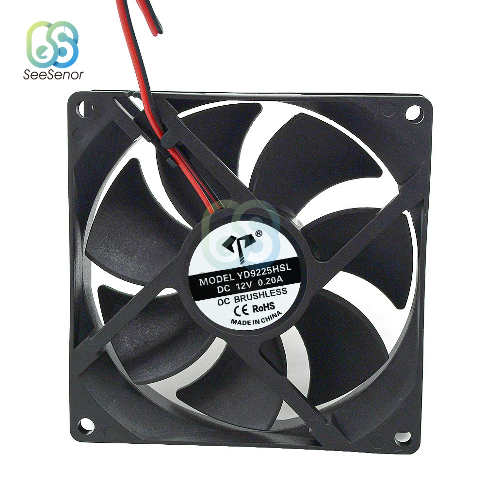 92mm 9225 Fan DC 5V 12V 24V 92mm*92mm*25mm Fan DC Brushless Cooling Fan 92x92x25mm PC Computer Case 