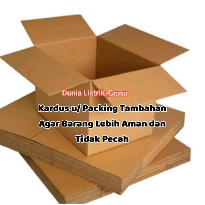 

Kardus untuk Packing Tambahan Agar Barang Lebih Aman & Tidak Mudah Pecah / Penyok