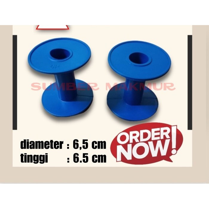 

Roll kosong klosan bobin plastik kabel kawat KECIL JFT