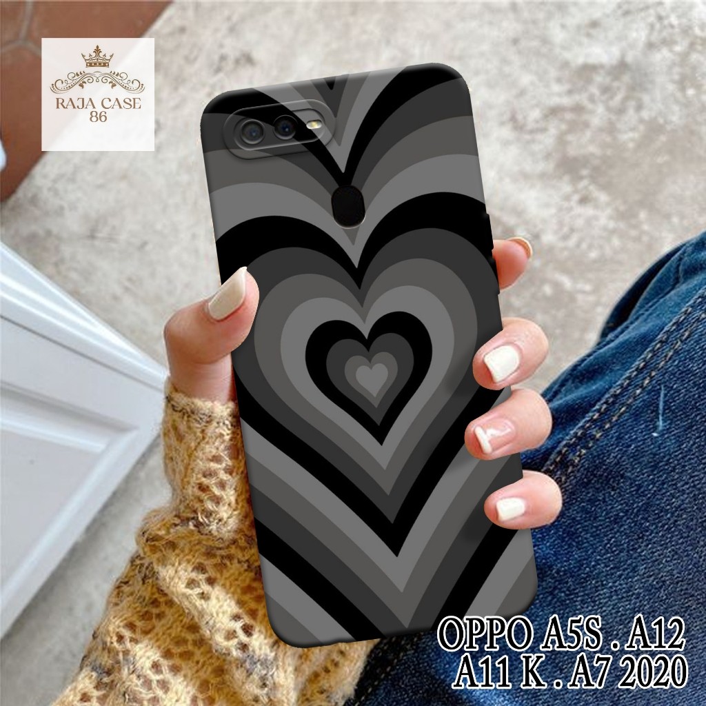 Casing Oppo A5s A12 F5 A11K - Softcase Oppo A5S A12 A11K A12 - Motif case LOVE - OPPO - Rajacase - C
