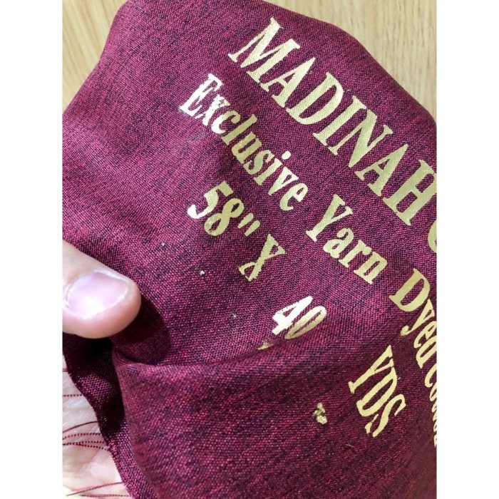 NEW -Bahan Kain Katun Cotton Madinah Premium 1 roll 40 yard - ROL 14 army