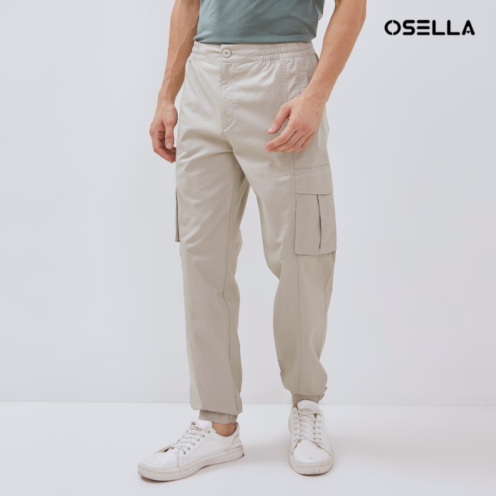 Osella Travis Long Cargo Jogger Pants 20874006 | Celana Jogger Panjang Pria