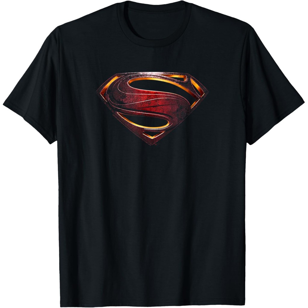 Baju Kaos Dewasa Justice League Movie Superman Logo T-Shirt