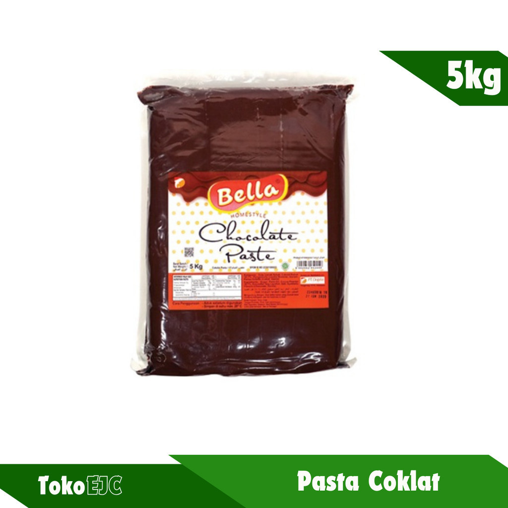 

[EJC] BELLA CHOCOLATE PASTE / COKLAT PASTA / COKLAT FILLING / SELAI COKLAT 5KG