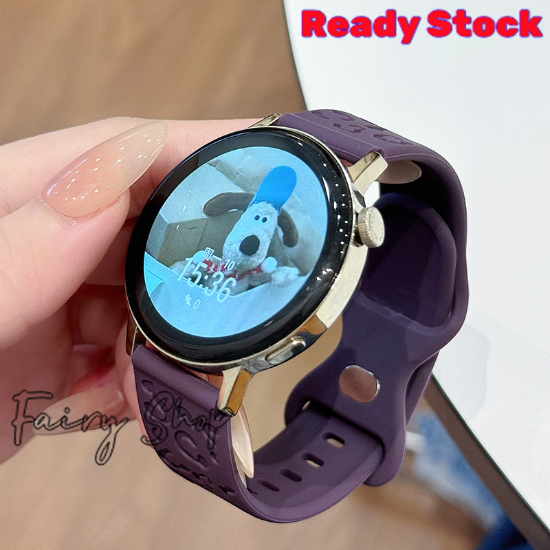 Concave Leopard Watch Strap 20mm / 22mm for Samsung Galaxy Watch FE 7 6 5 4/Huawei GT 5 4 3 Smart Wa
