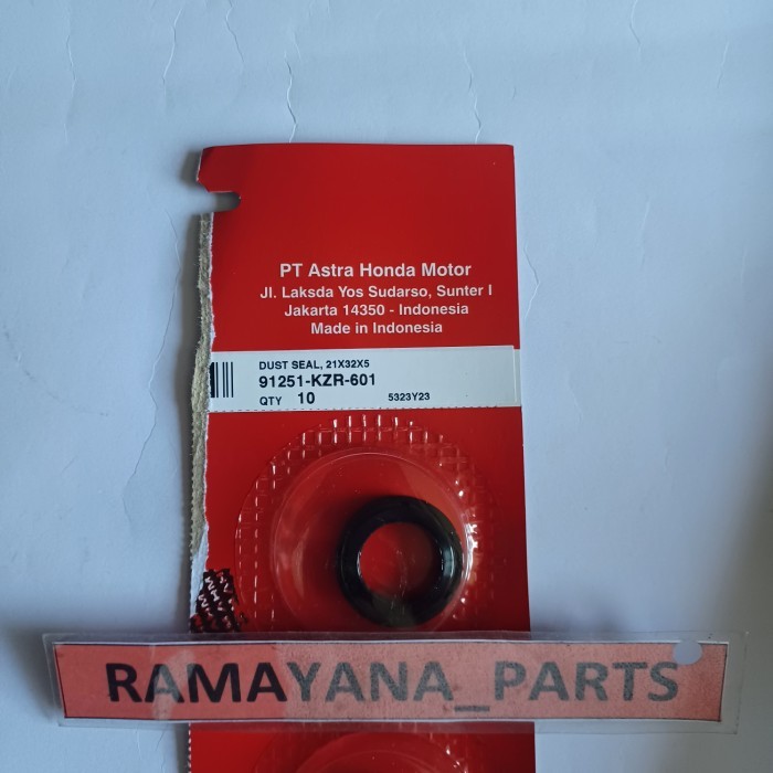 Dust Seal 21X32X5 91251KZR601 berkualitas