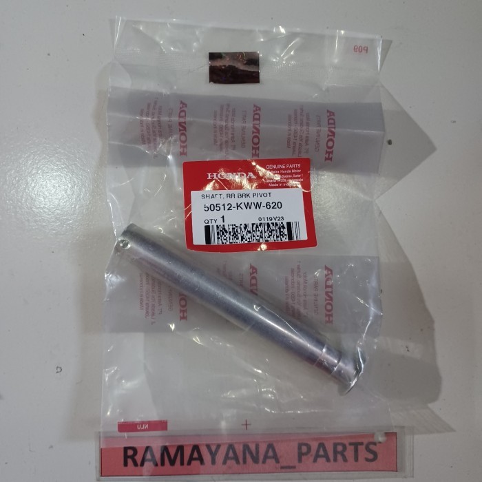 Shaft RR Brake Pivot Honda Supra X 125 FI 50512KWW620 berkualitas