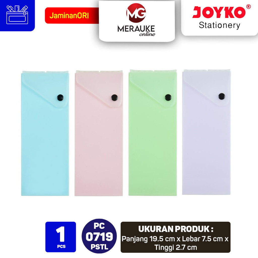 

Joyko Pencil Case Kotak Tempat Pensil PC-0719PSTL-35