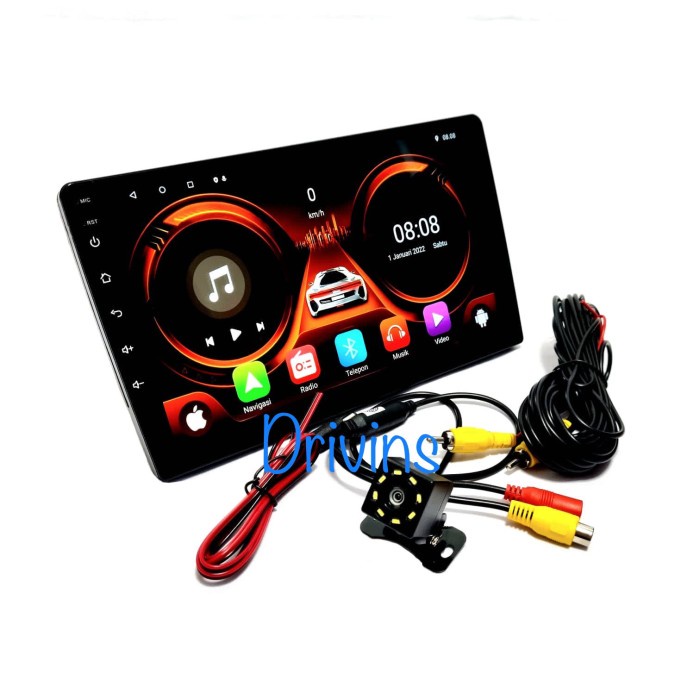 HEAD UNIT ANDROID SKELETON SKT 8189 10" INCH - Head Unit