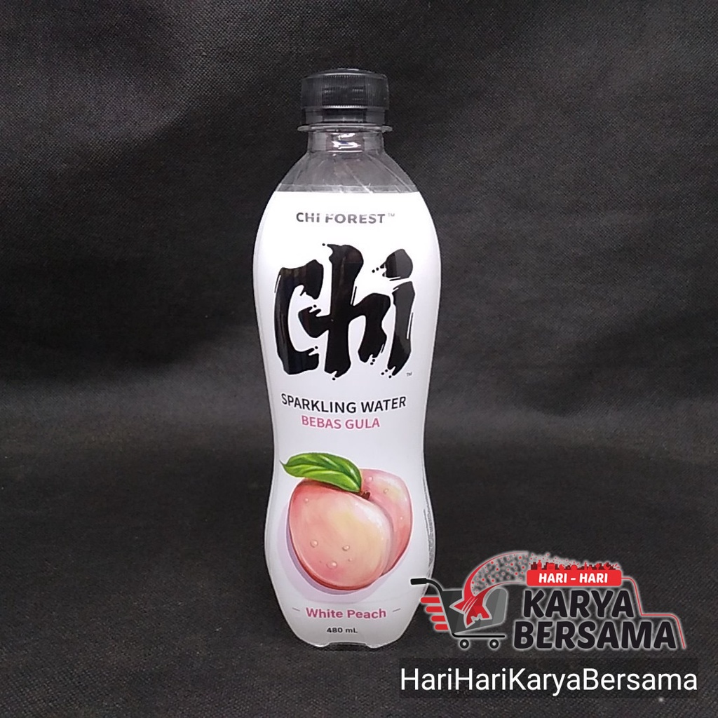 

MINUMAN RINGAN CHI FOREST SPARKLING WATER WHITE PEACH 480ML
