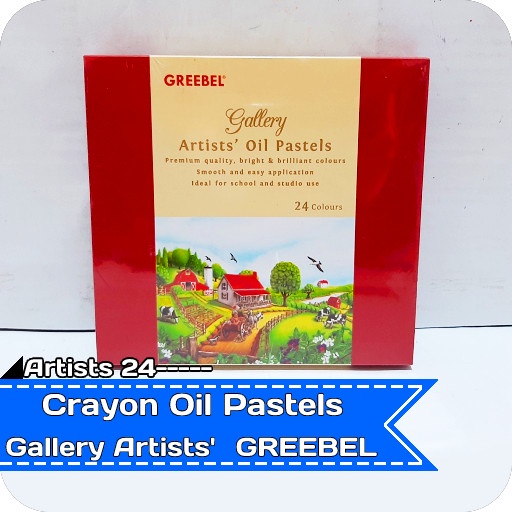 

Crayon Oil Pastels Artist 12 - Artist 24 - Artist 36 Greebel - Artists 24