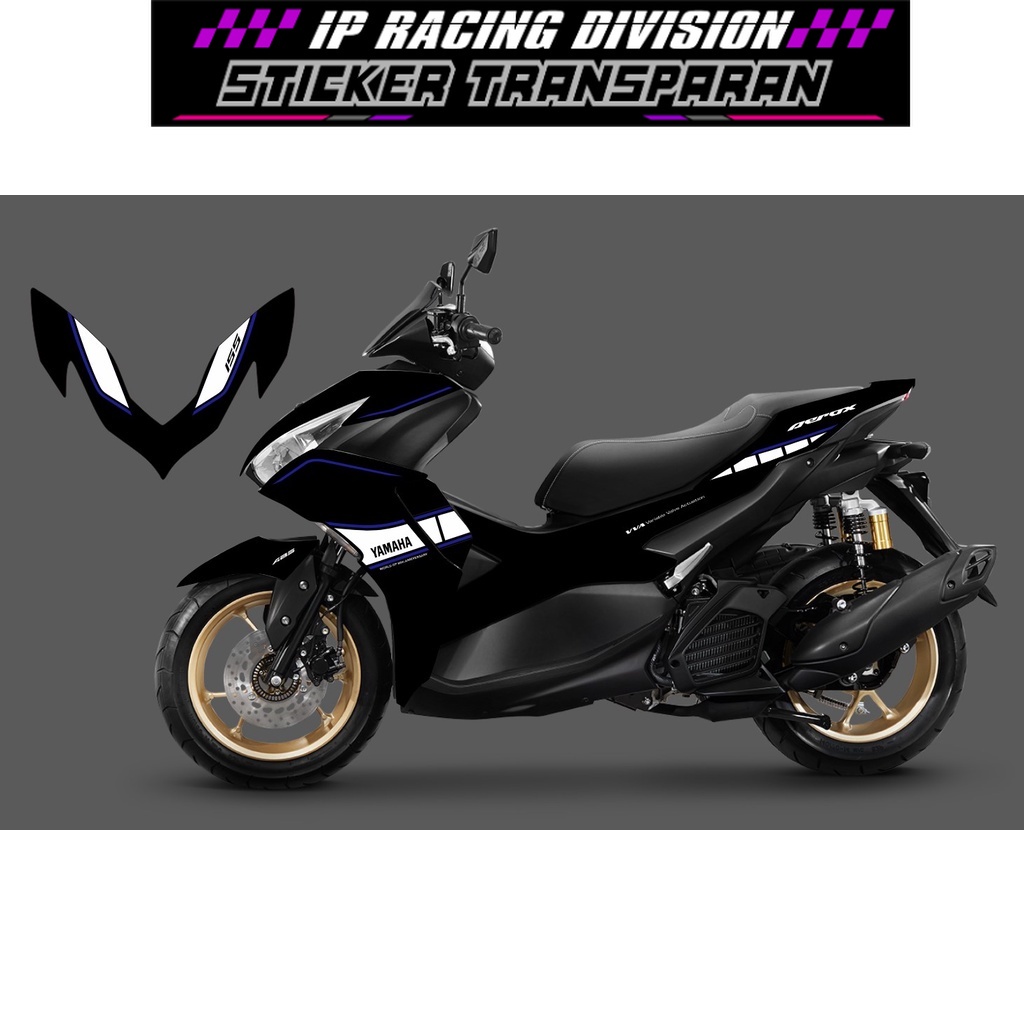 STRIPING STICKER ALL NEW AEROX CONNECTED NVX 155 WORLD GP 60TH ANNIVERSARY LIVERY