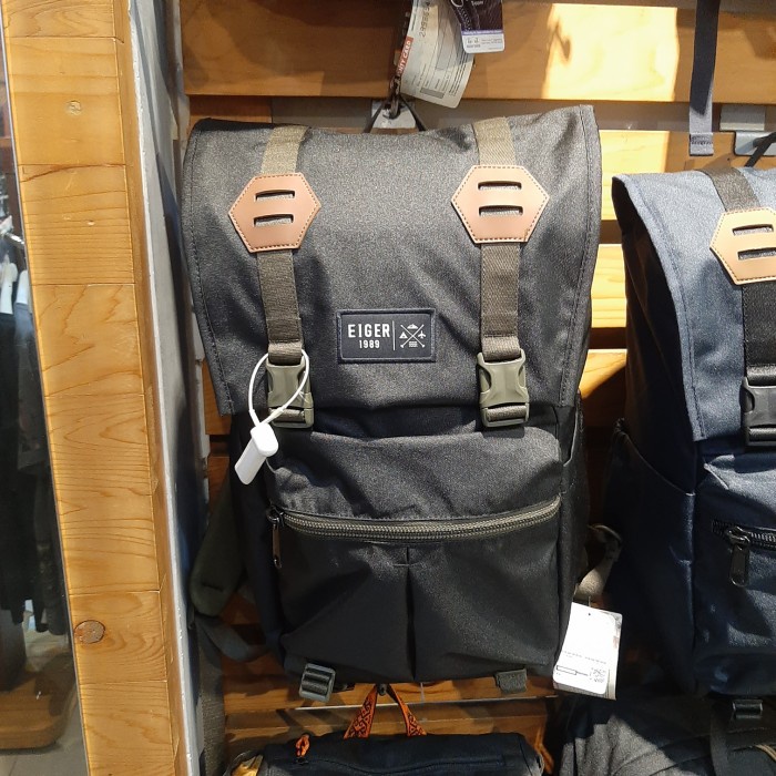 Tas Ransel Eiger Diario Termina 2.0 Black Original Murah