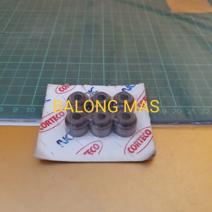 seal valve set klep mitsubishi T120SS eterna DOHC lancer kuda 1.6 NOK