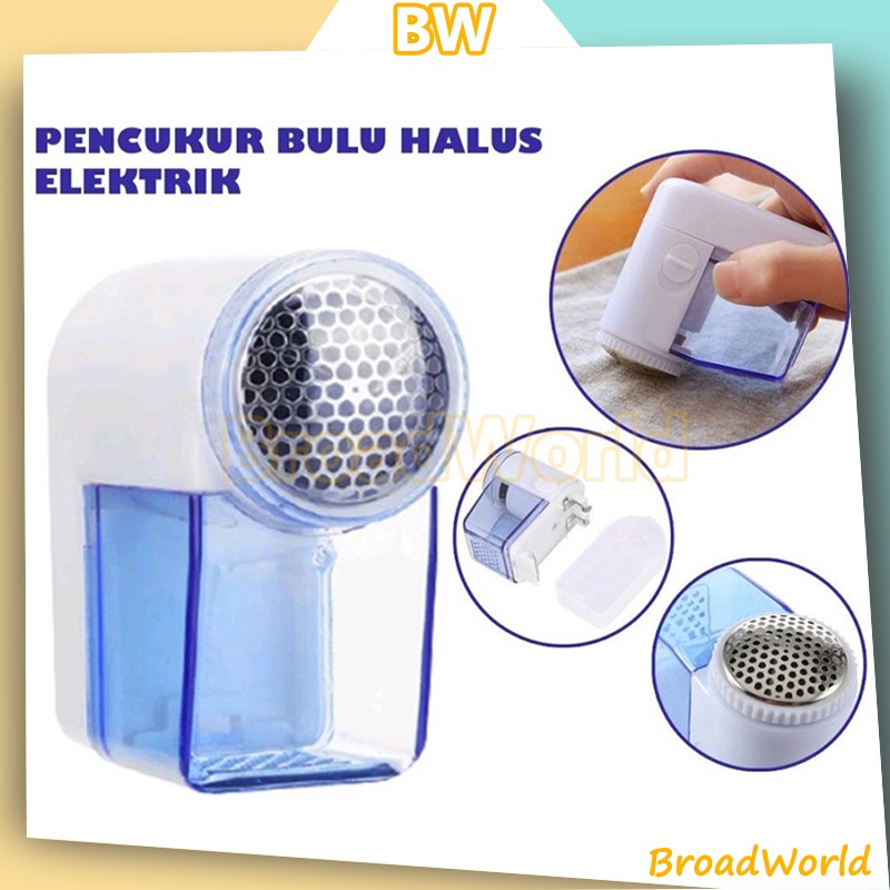 Pencukur Bulu Pakaian Electric Cloth Fabric Shaver / Baju Alat Pencukur Pembersih Bulu Baju Pakaian 