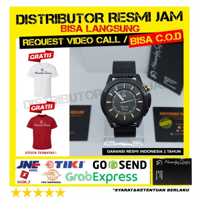 ALEXANDRE CHRISTIE PRIA AC8632MH AC8632 8632MH GARANSI RESMI 12 BULAN