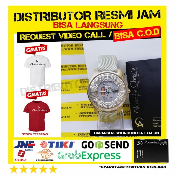 ALEXANDRE CHRISTIE ac 8532 ac8532MH ac8532 garansi resmi 12 bulan